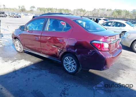 2021 Mitsubishi Mirage G4 Carbonite Edition/Es/Le из США, поврежденный, VIN ML32FUFJ3MHF01637